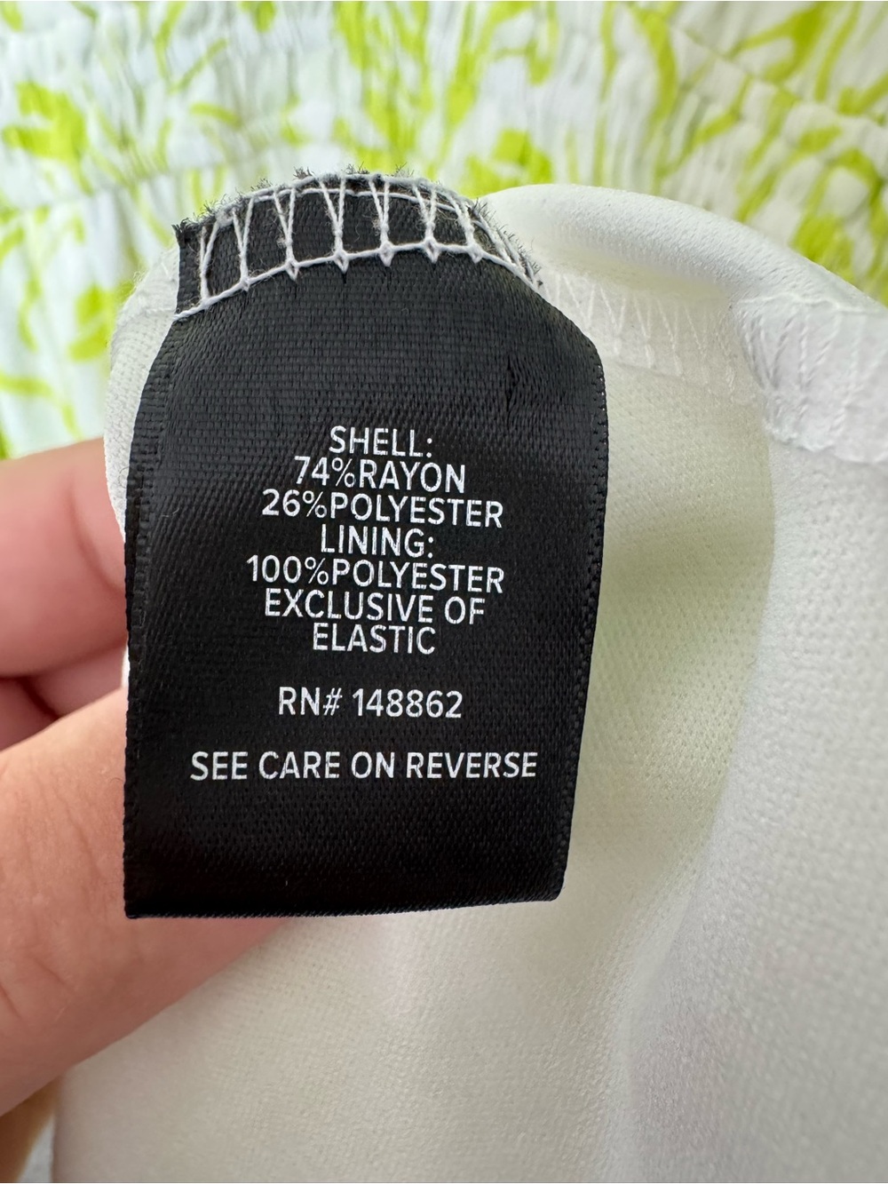 Torrid Size 1 White Lime Floral Smocked Waist Long Sleeve Fit & Flare Dress - Picture 7 of 11